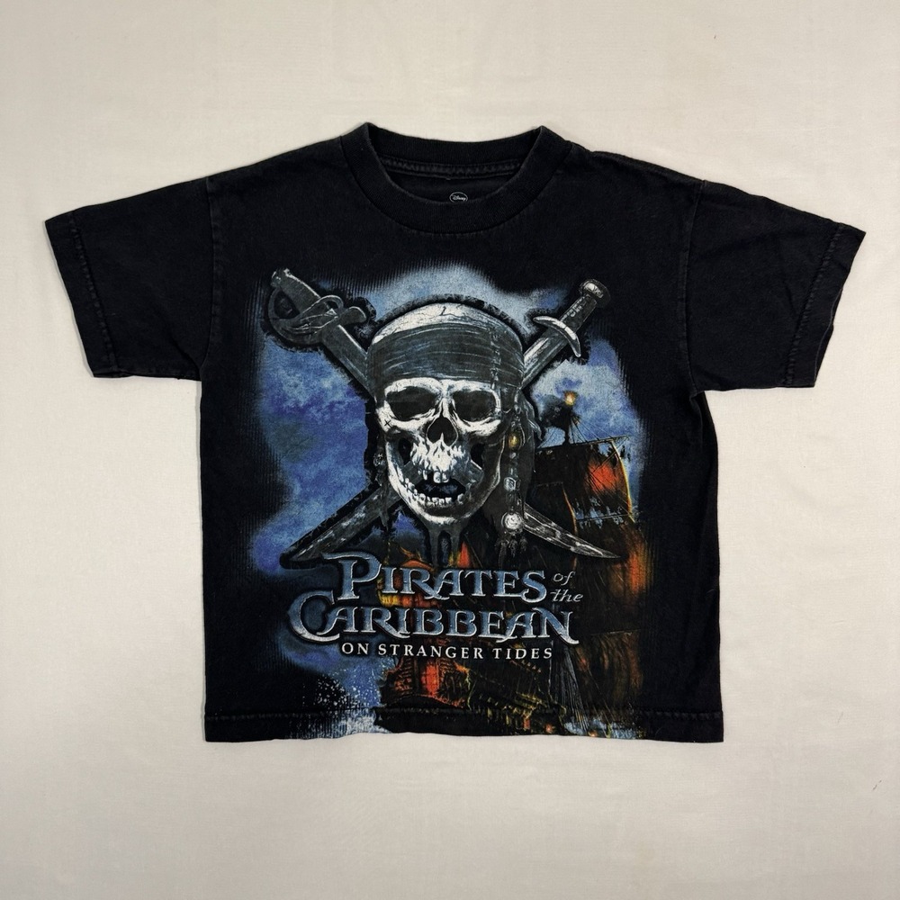 Rare Lego Disney Pirates Of The Caribbean On Stranger Tides Promo Tee Boys Small